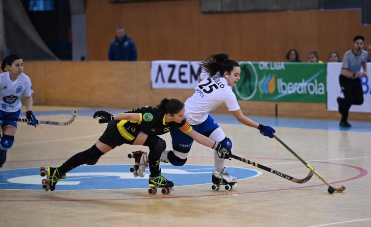 Acoso sin derribo del HC Coruña ante el Mataró en su regreso a la competición (1-1)