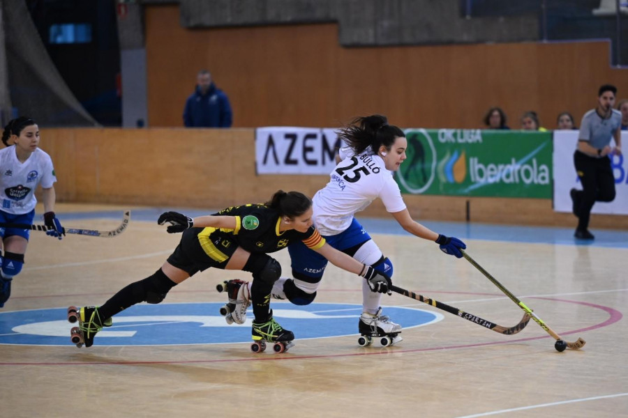 Acoso sin derribo del HC Coruña ante el Mataró en su regreso a la competición (1-1)