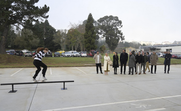 A Xunta inviste 2,6 millóns de euros nun skatepark e unhas pistas de baloncesto en Culleredo