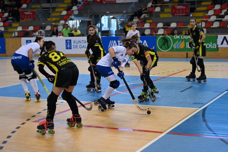 El HC Coruña Feminino, ante su primera prueba de fuego