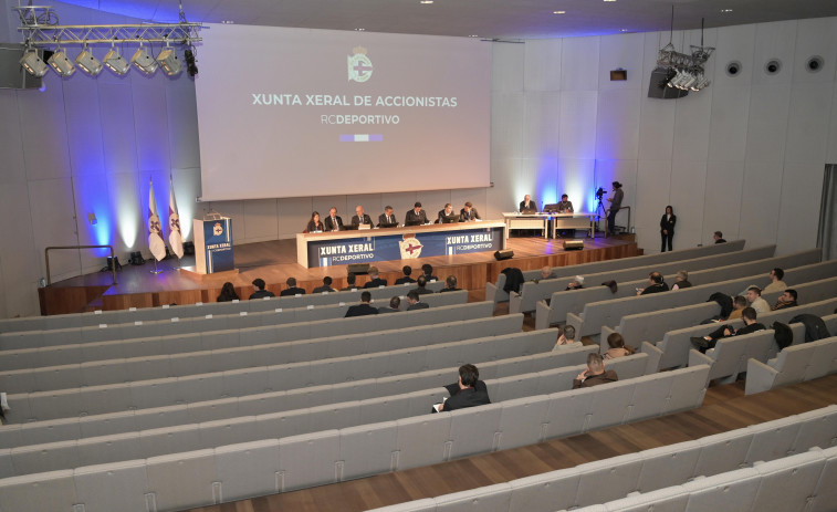 Junta del Depor sin sorpresas
