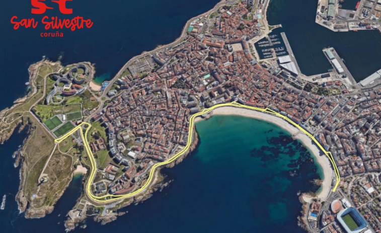 La San Silvestre Coruña 2023 tendrá un recorrido alternativo por Riazor