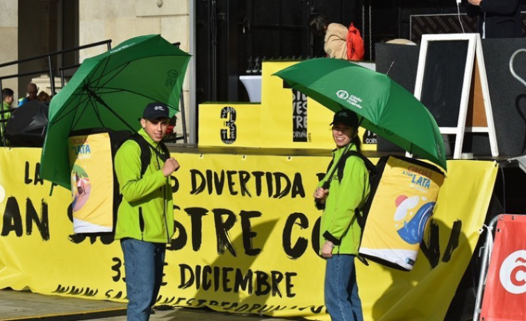 San Silvestre Coruña y Cada Lata Cuenta fomentarán el reciclaje durante la carrera