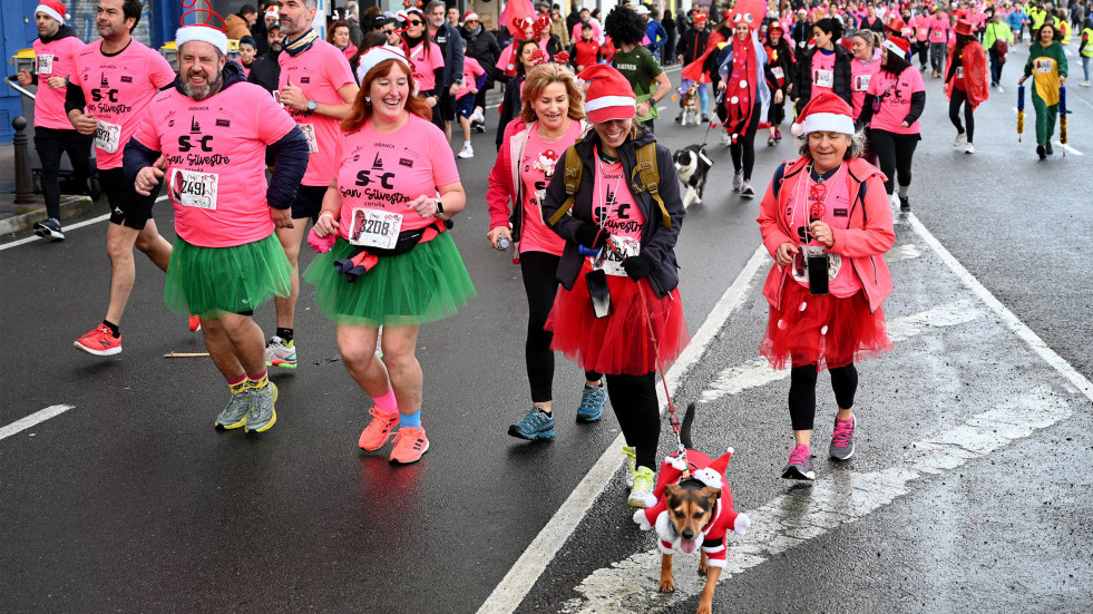 La San Silvestre Coruña 2024 agota los 4.500 dorsales de la carrera absoluta