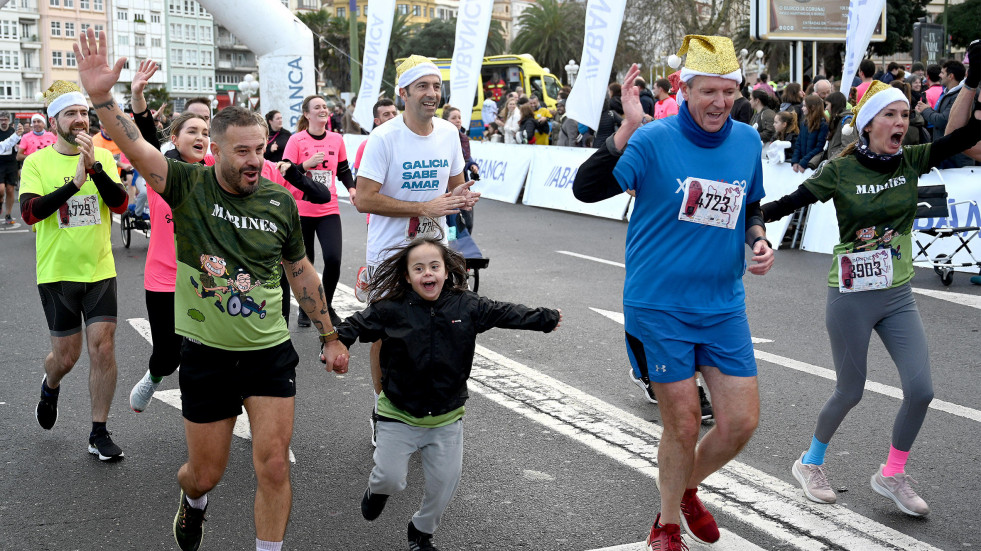 Las fotos de la San Silvestre Coruña 2023