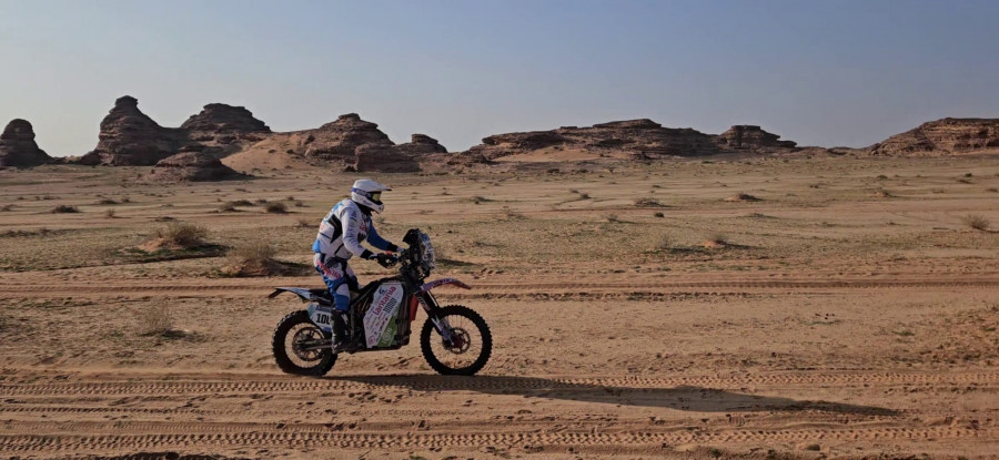 Fran Gómez acaba primero en el prólogo del Dakar