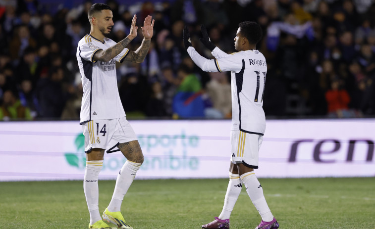 El Real Madrid certifica su pase copero ante una voluntariosa Arandina (1-3)
