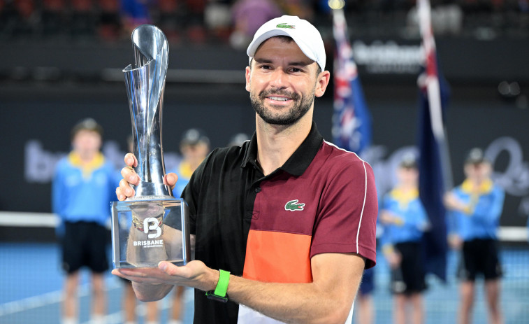 Dimitrov se proclama campeón en Brisbane tras imponerse a Rune