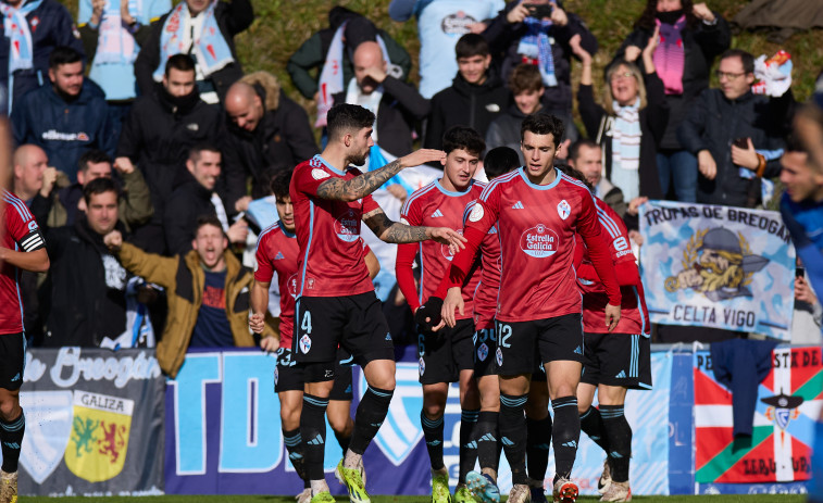 El Celta se queda en Bilbao tras jugar ante el Amorebieta por la huelga de Iberia y Air Nostrum