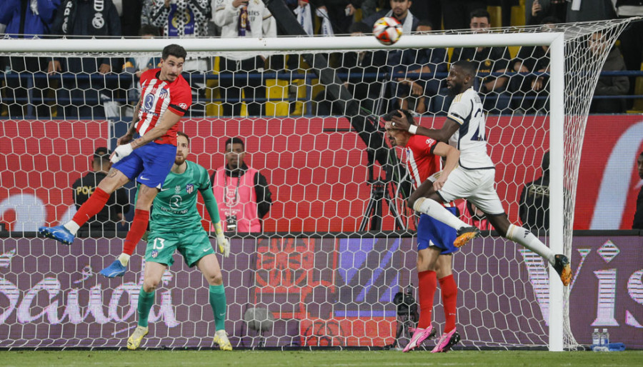 El Real Madrid buscará su decimotercera Supercopa tras un derbi trepidante (5-3)