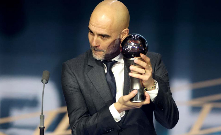 Guardiola, premio The Best a mejor entrenador