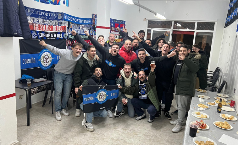 La peña deportivista 'Coruña o Nel' será inaugurada este miércoles