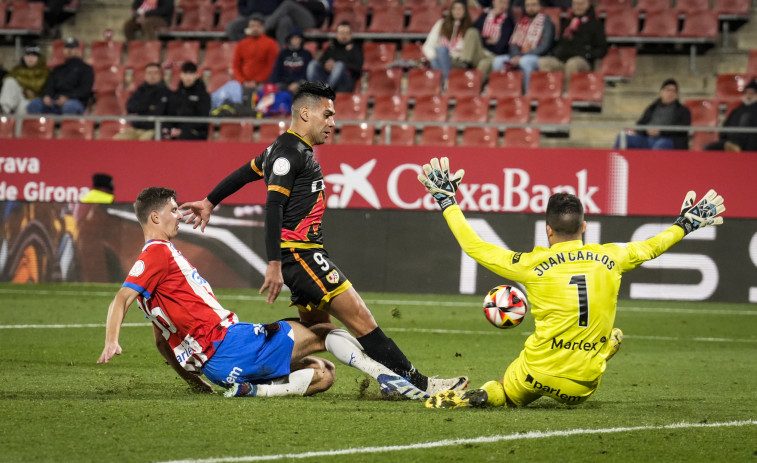 El Girona gana al Rayo Vallecano  para acceder a cuartos de final (3-1)