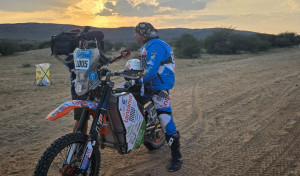 Fran Gómez Pallas se despide antes de tiempo del Dakar