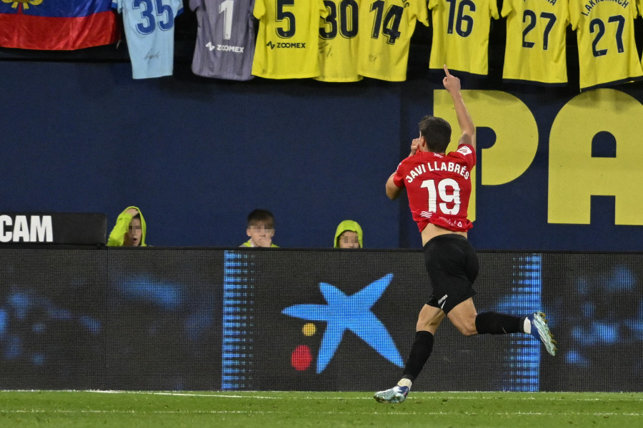 Llabrés salva un punto para el Mallorca y congela al Villarreal (1-1)