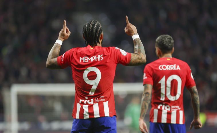 Memphis clasifica al Atlético de Madrid a semifinales (1-0)