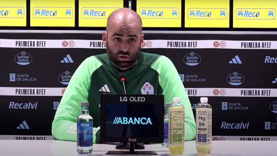 Giráldez, sobre el duelo ante el Depor: "Creo que es una fiesta del fútbol gallego y del celtismo"