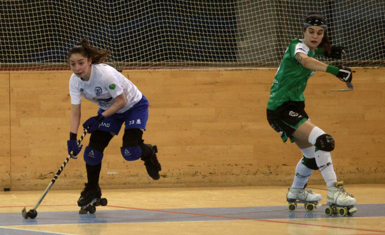 Fernanda Muñoz le regala el liderato al HC Coruña Feminino (0-2)