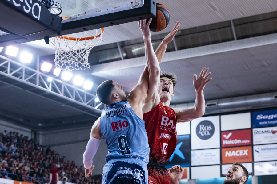 El Baxi Manresa no da ninguna opción al Río Breogán (83-68)