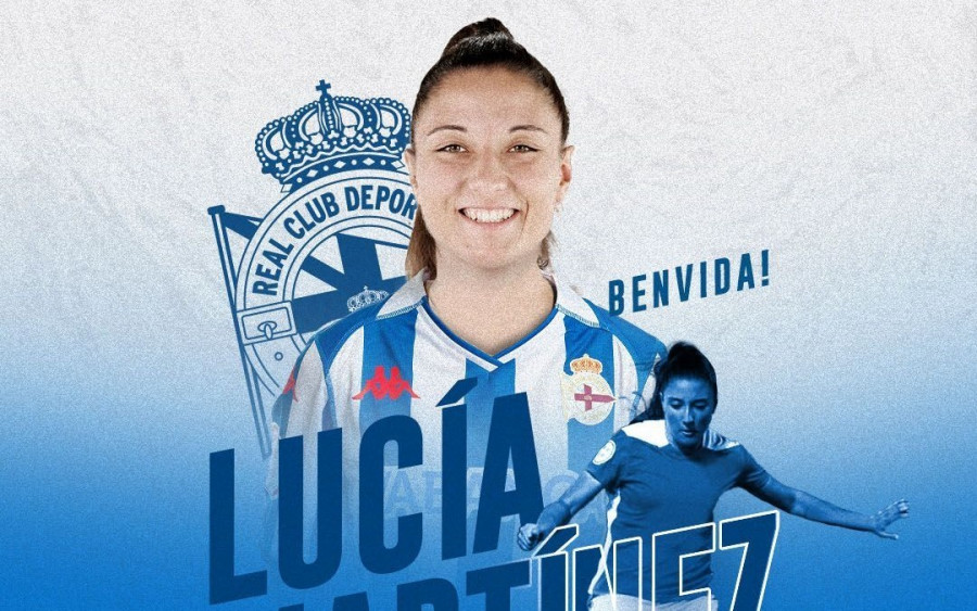 Lucía Martínez completa el puzle del Depor Abanca