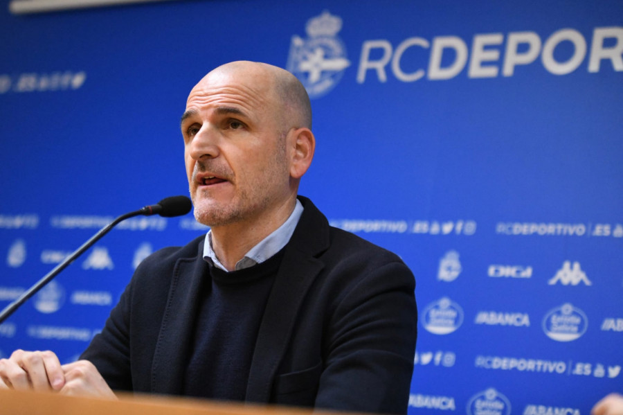 Rueda de prensa inminente de Fernando Soriano en Riazor