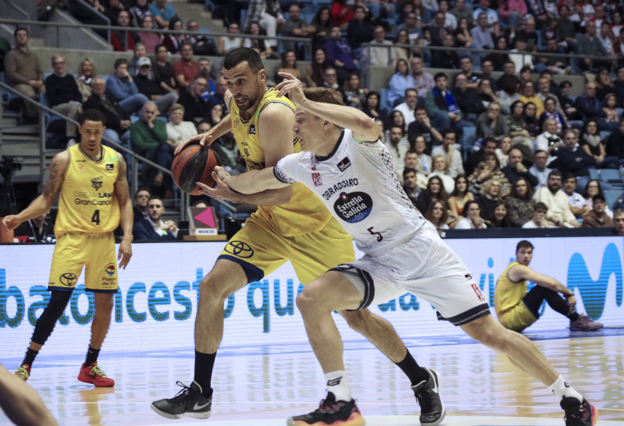 Ethan Happ y Slaughter guían al Gran Canaria ante el Obradoiro