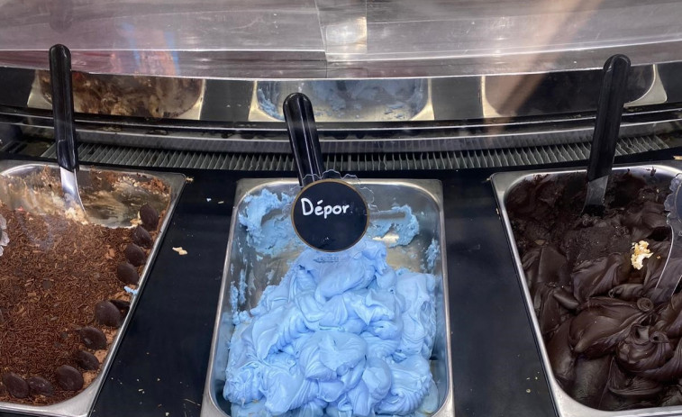 El helado con sabor a 'Depor', un apoyo para hacer más dulce el camino hacia el ascenso