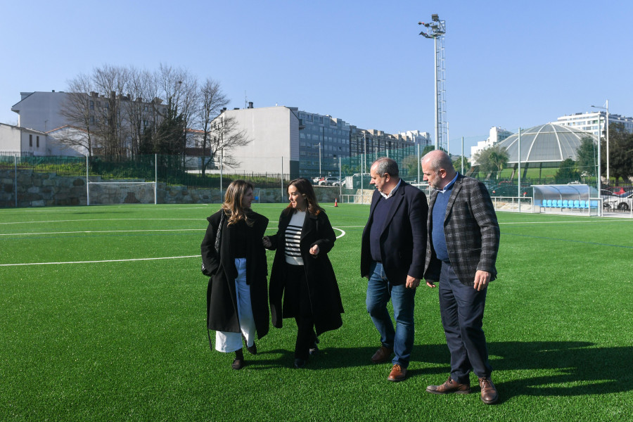 El campo de Eirís acogerá este sábado sus primeros partidos