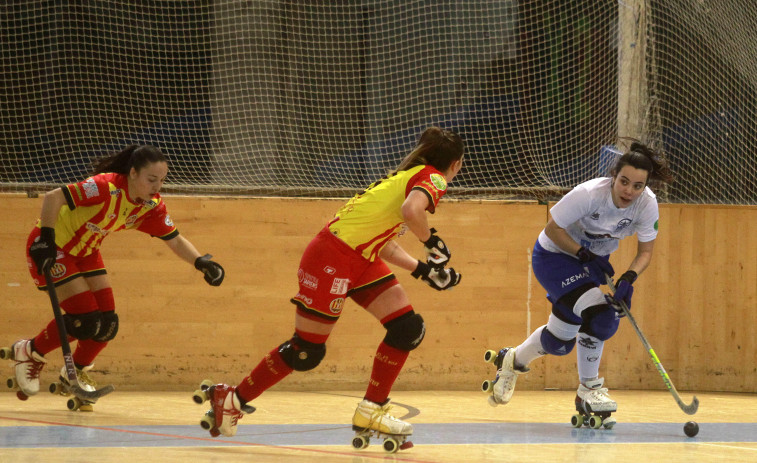 El HC Coruña Feminino se lleva el segundo asalto contra el Manlleu (5-3)