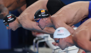 España, octava en la final de 4x100 libre