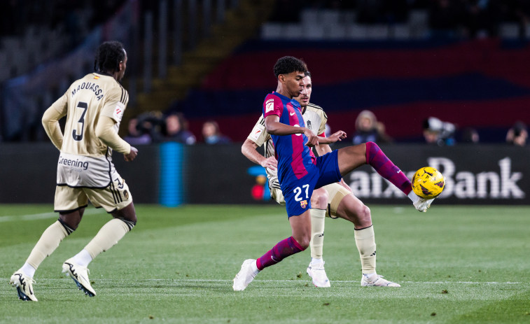 Lamine Yamal salva al Barça de otra derrota sonrojante (3-3)