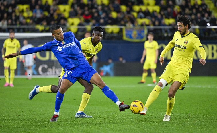 Villarreal y Getafe empatan y mantienen sus traumas (1-1)