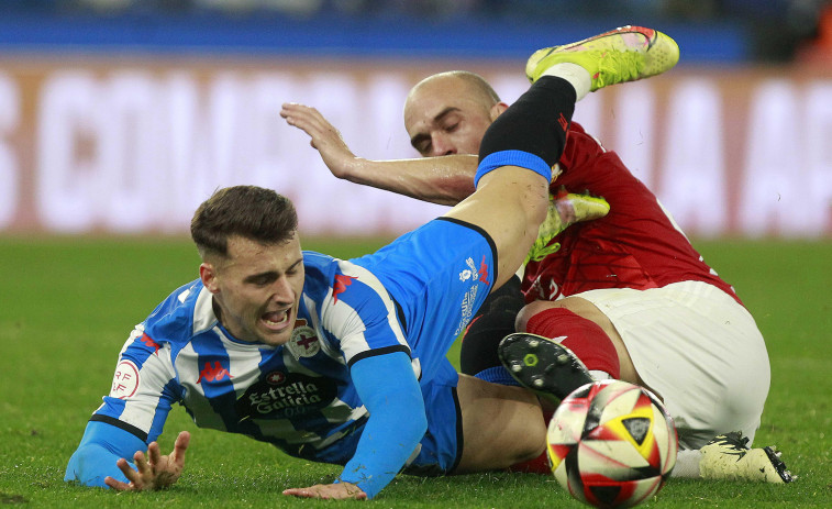 Alcaina: “Cuando metes el gol en Riazor y corean tu nombre es brutal”