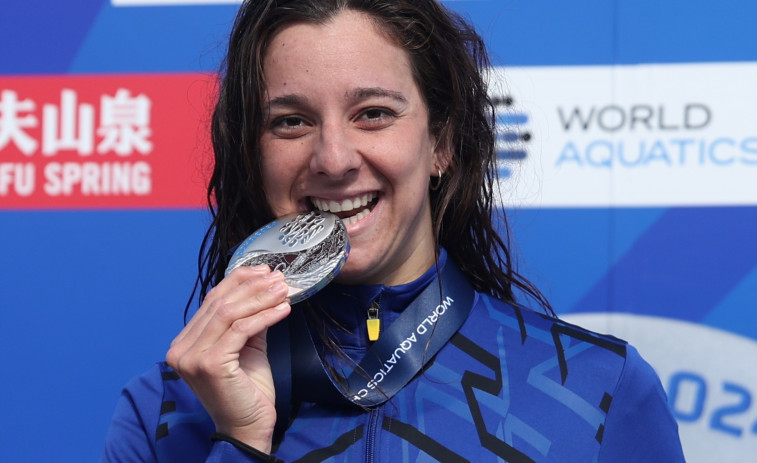 España logra por primera vez medallas en cinco modalidades del Mundial de Natación