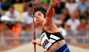 Yulenmis Aguilar la cubana afincada en Oleiros logra la mejor marca del año