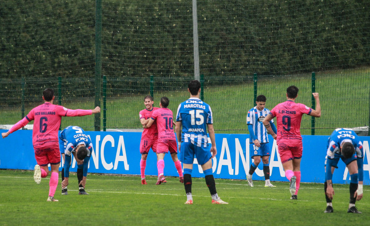 La jerarquía del Ourense CF pudo con el ímpetu del Fabril