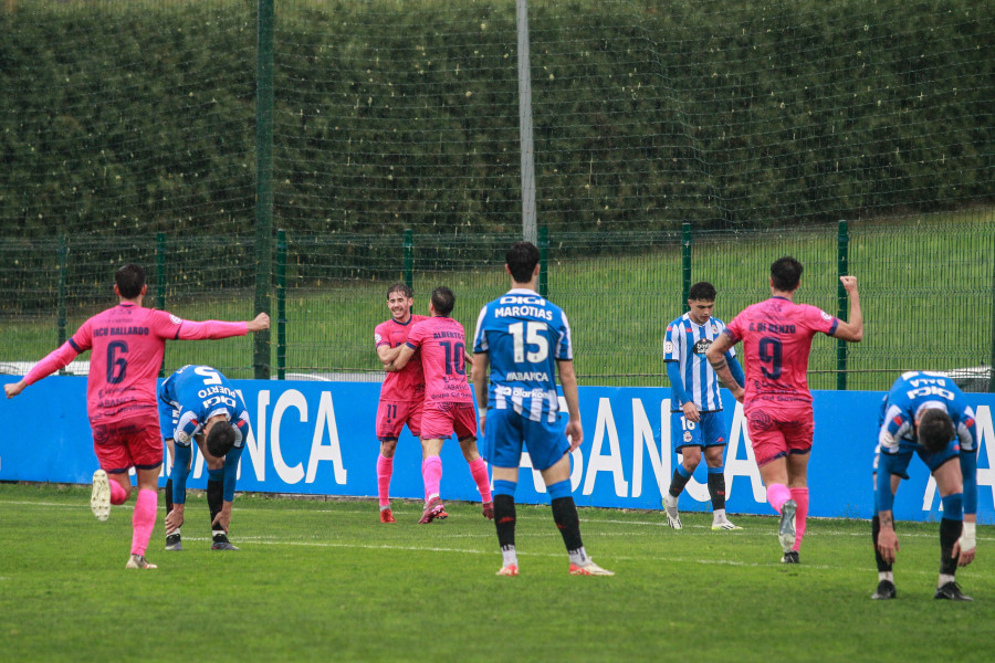 La jerarquía del Ourense CF pudo con el ímpetu del Fabril