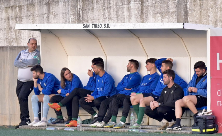 La pegada del Boiro bate a un San Tirso muy competitivo