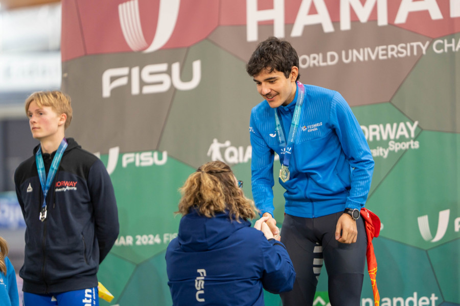 Manu Taibo, el oro mundial de un aspirante universitario y olímpico