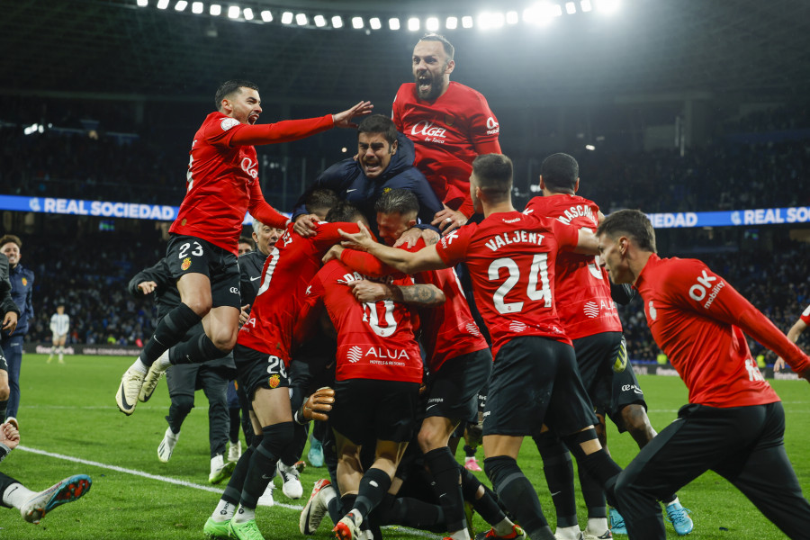 El Mallorca, a la final en la tanda de penaltis (1-1)