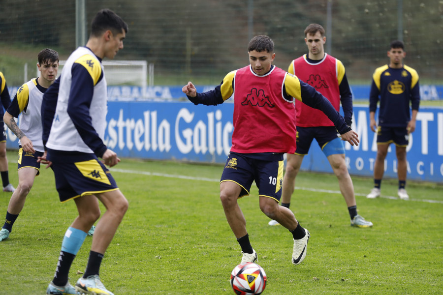 El Depor vuelve al trabajo sin Pablo Martínez, Salva Sevilla, Balenziaga y Martín Ochoa