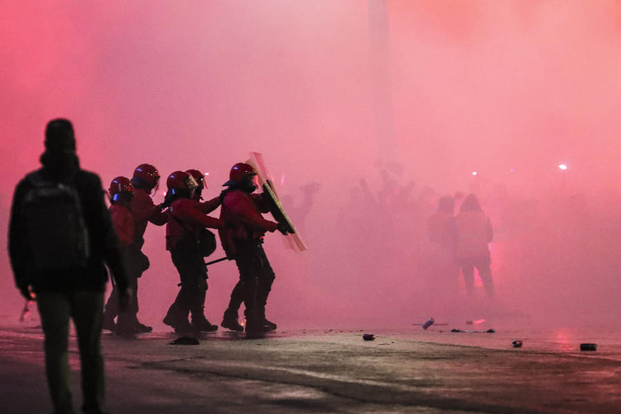 El Atlético denuncia el operativo de seguridad en San Mamés y el comportamiento de aficionados del Athletic Club