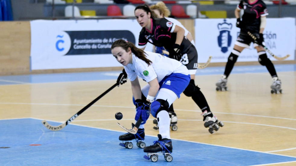 El HC Coruña se hace fuerte en Riazor con una goleada ante el Bembibre (4-0)