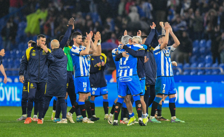 El RC Deportivo no era líder desde febrero de 2022