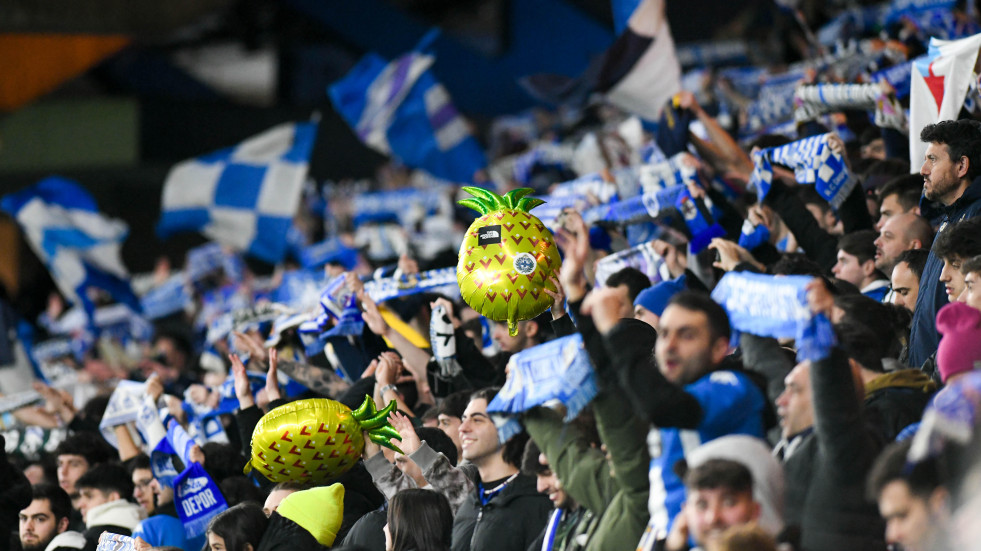 Riazor vibró en el Depor-Lugo