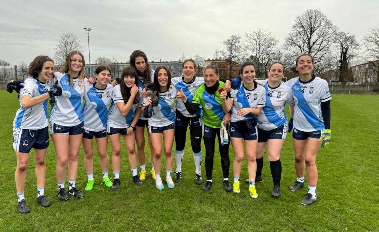 Dous subcampionatos e unha MVP para Galicia no Torneo Internacional da Haia de fútbol gaélico