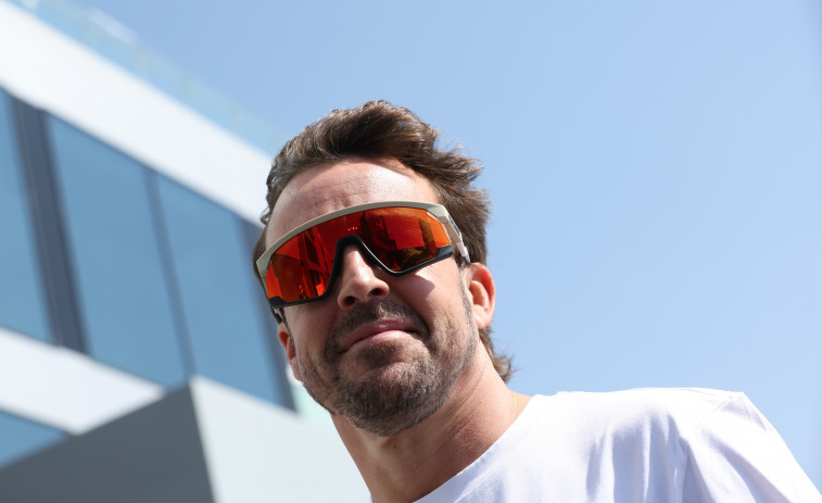 Fernando Alonso domina los libres de Yeda por delante de Russell y de Verstappen