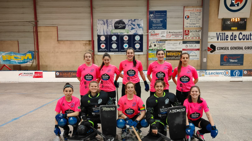El HC Coruña cumple en Coutras, evita al Palau y sueña con la Final Four europea (0-4)