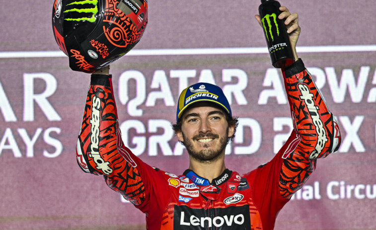 Bagnaia comienza el año ganando, Marc Márquez y Pedro Acosta convencen