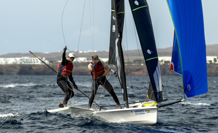 Medalla de bronce para Diego Botín y Florian Trittel en el Campeonato del Mundo de Vela